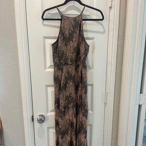 Entro Gray and Pink Jumpsuit